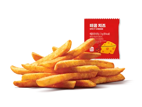 쉐이킹프라이 매콤치즈 제품 이미지